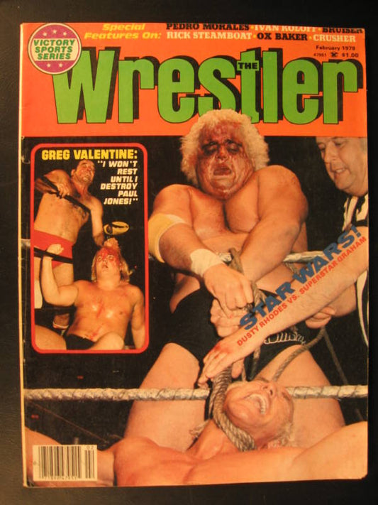 The Wrestler February 1978 Magazine PWcatalog