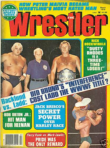 The Wrestler March 1979 Magazine PWcatalog