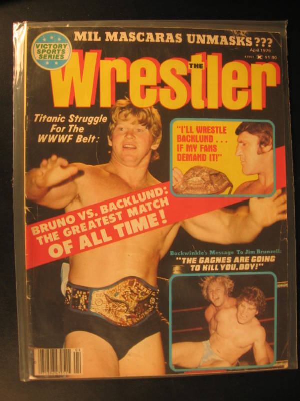 The Wrestler April 1979 Magazine PWcatalog