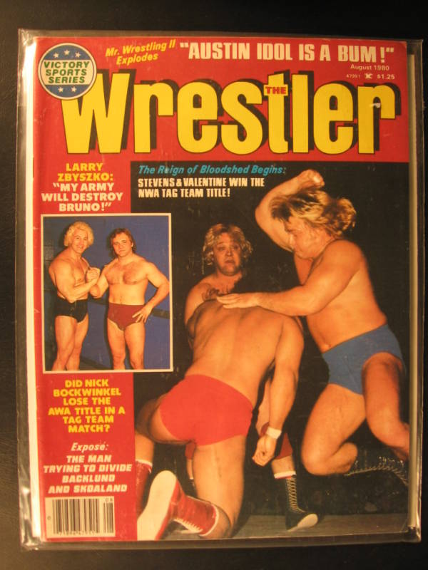 The Wrestler August 1980 Magazine PWcatalog