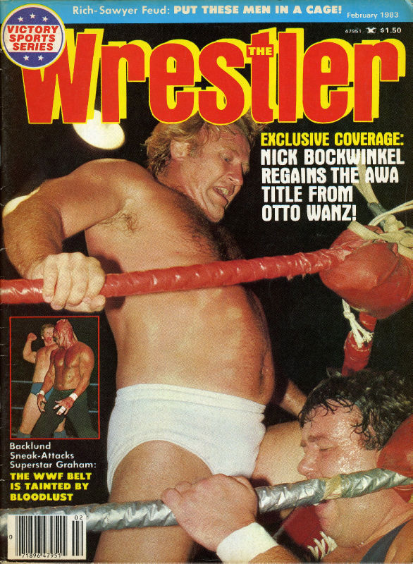 The Wrestler February 1983 Magazine PWcatalog