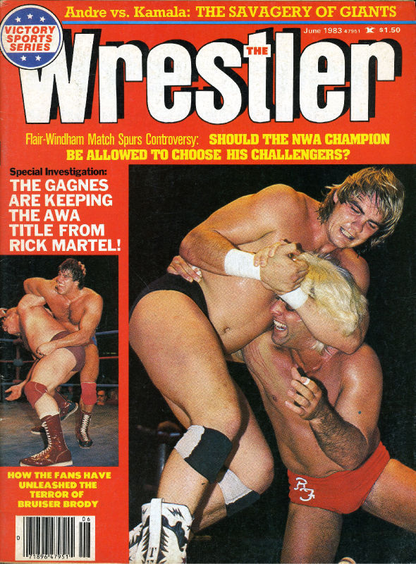 The Wrestler June 1983 Magazine PWcatalog