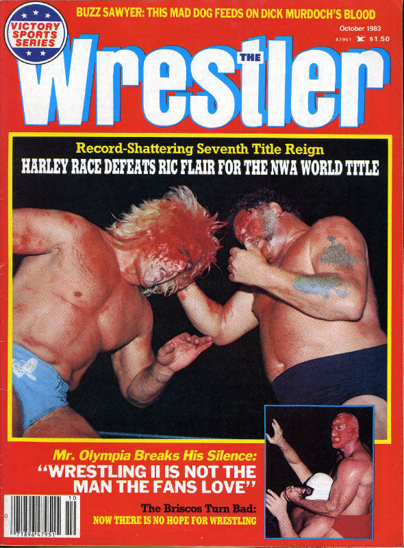The Wrestler October 1983 Magazine PWcatalog