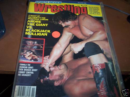 The Wrestler November 1983 Magazine PWcatalog