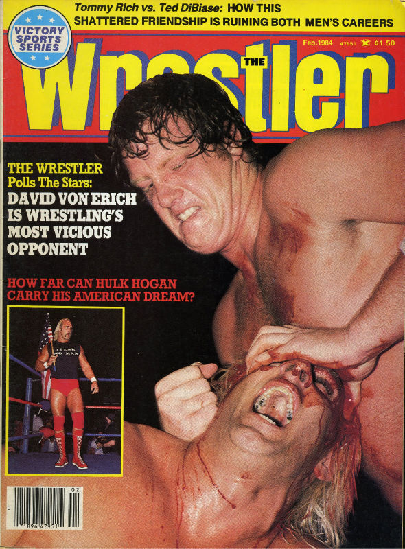 The Wrestler February 1984 Magazine PWcatalog