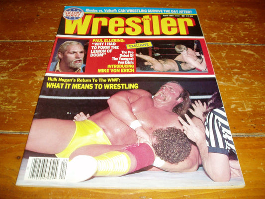 The Wrestler April 1984
