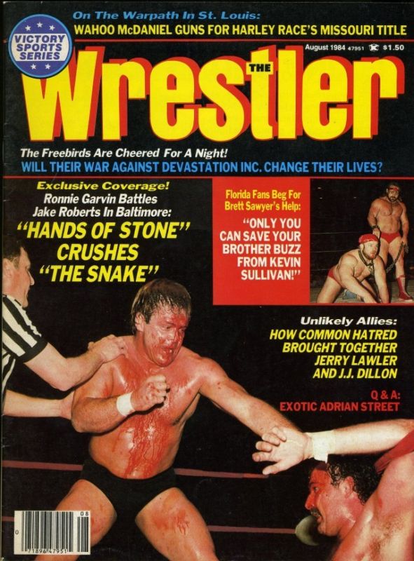 The Wrestler August 1984 Magazine PWcatalog