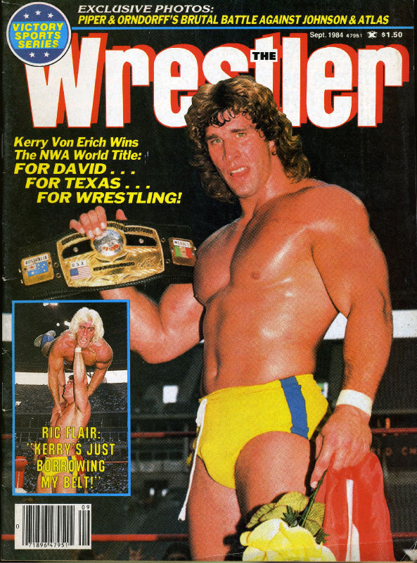 The Wrestler September 1984 Magazine PWcatalog