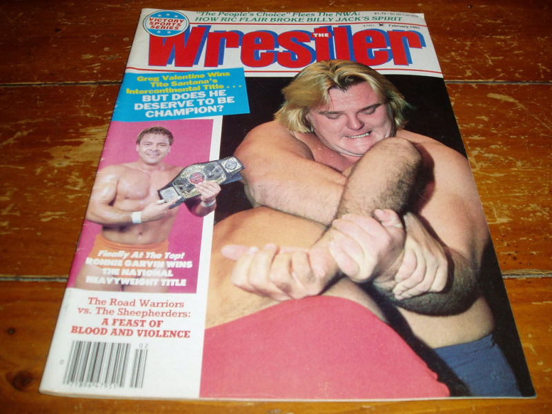 The Wrestler February 1985 Magazine PWcatalog