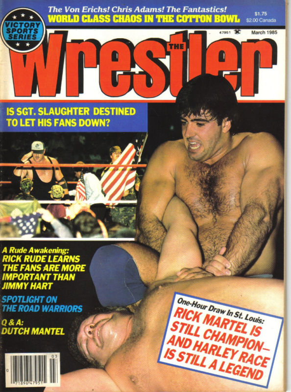 The Wrestler March 1985 Magazine PWcatalog