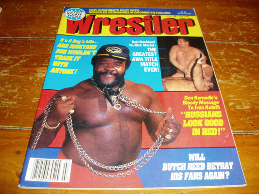 The Wrestler July 1985
