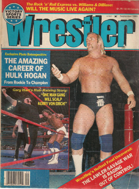 The Wrestler September 1985 Magazine PWcatalog