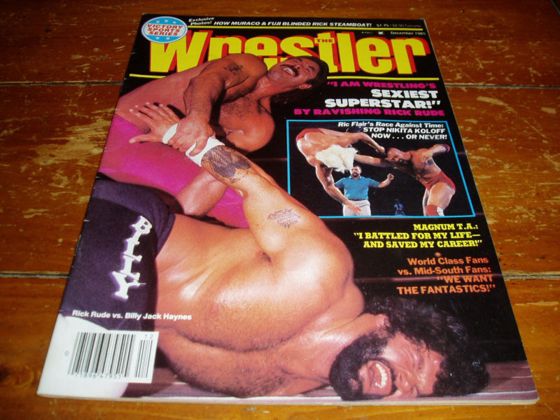 The Wrestler December 1985 Magazine PWcatalog