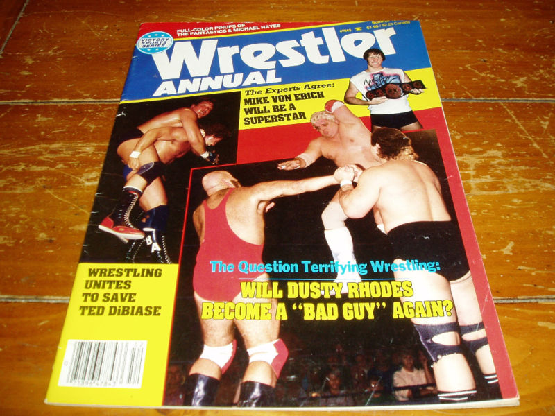 The Wrestler 1985 Magazine PWcatalog