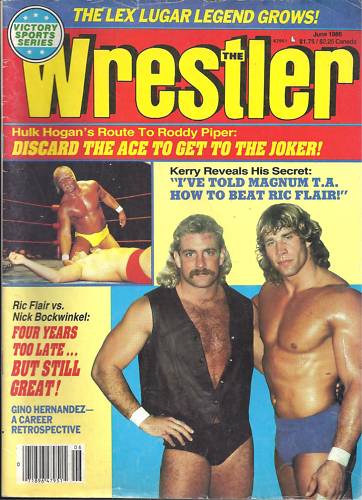 The Wrestler June 1986 Magazine PWcatalog