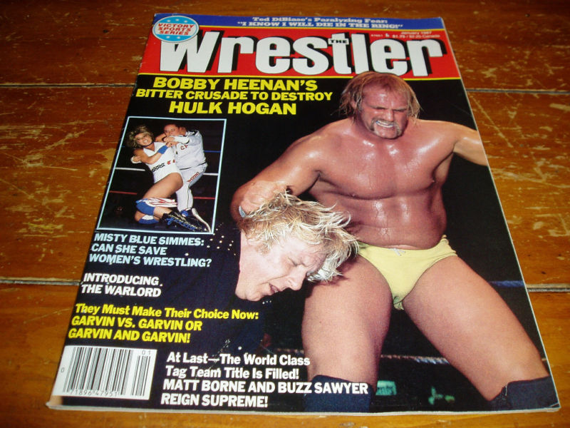 The Wrestler January 1987 Magazine PWcatalog