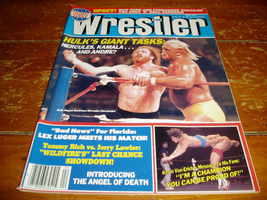 The Wrestler April 1987