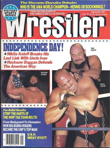 The Wrestler September 1987