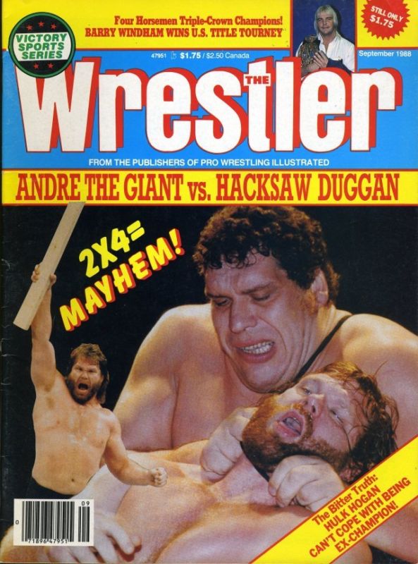 The Wrestler September 1988 Magazine PWcatalog