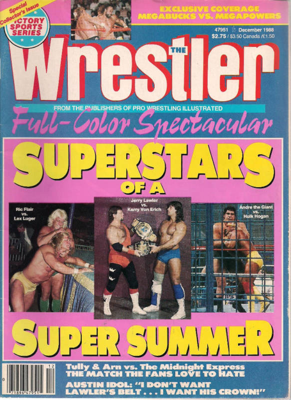 The Wrestler December 1988 Magazine PWcatalog