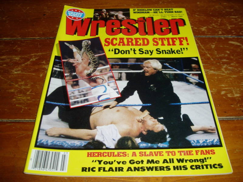 The Wrestler March 1989 Magazine PWcatalog