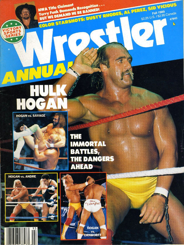 The Wrestler 1989 Magazine PWcatalog