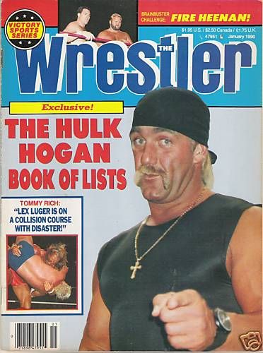 The Wrestler January 1990 Magazine PWcatalog