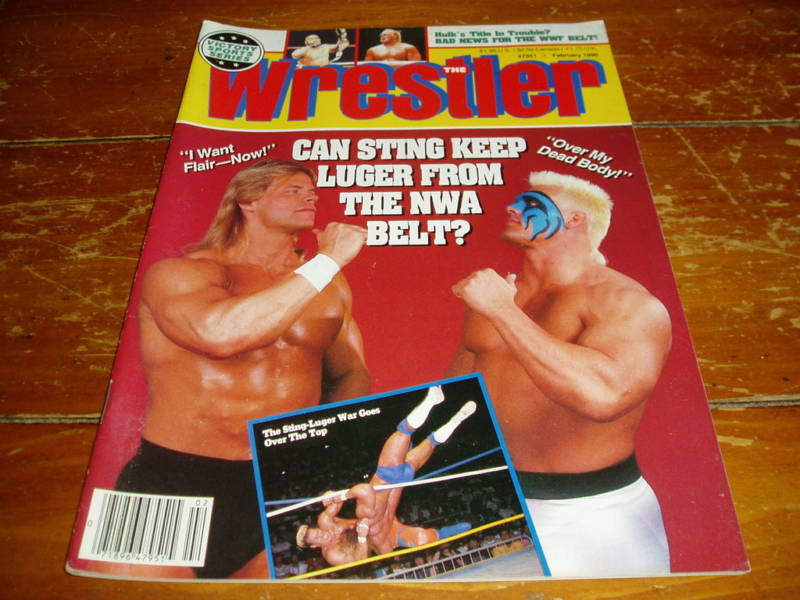 The Wrestler February 1990 Magazine PWcatalog