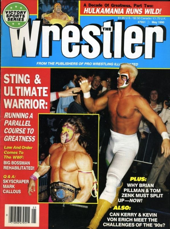 The Wrestler May 1990 Magazine PWcatalog