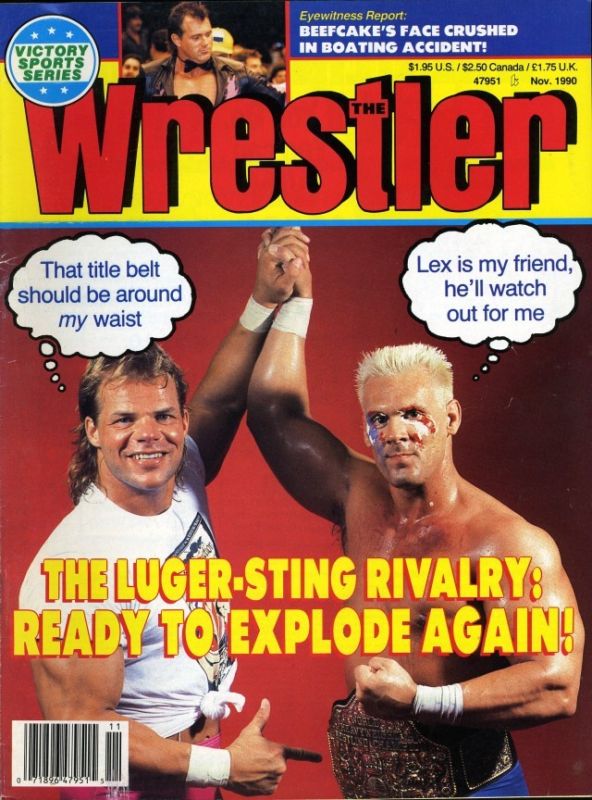 The Wrestler November 1990 Magazine PWcatalog