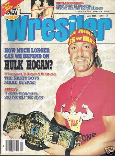 The Wrestler June 1991 Magazine PWcatalog