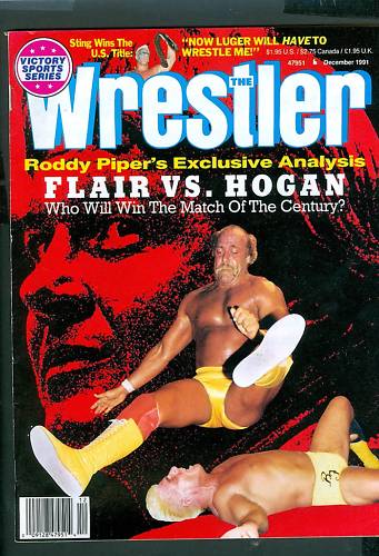 The Wrestler December 1991 Magazine PWcatalog