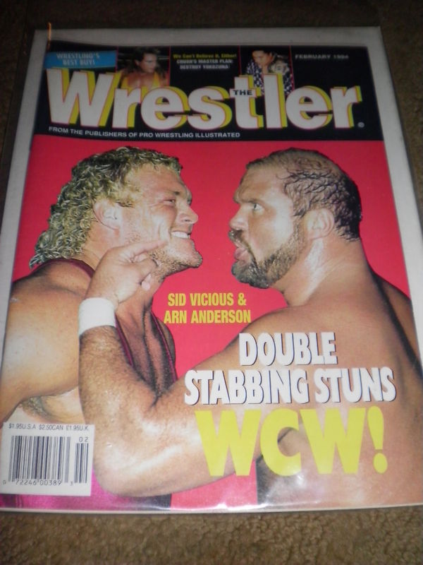 The Wrestler February 1994 Magazine PWcatalog