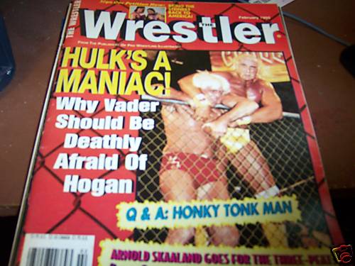 The Wrestler February 1995 Magazine PWcatalog