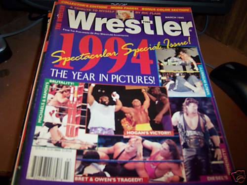 The Wrestler March 1995 Magazine PWcatalog