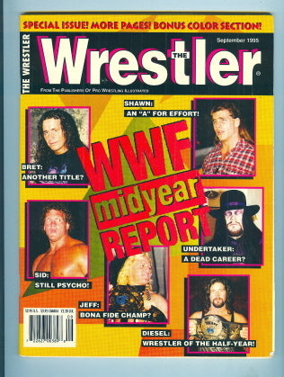 The Wrestler September 1995 Magazine PWcatalog