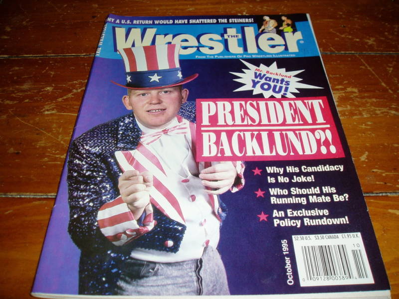 The Wrestler October 1995 Magazine PWcatalog