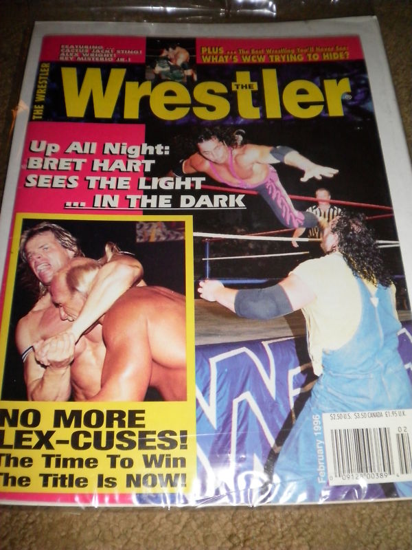 The Wrestler February 1996 Magazine PWcatalog