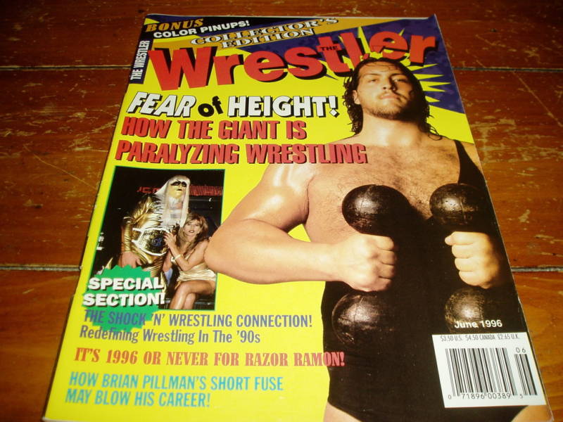 The Wrestler June 1996 Magazine PWcatalog