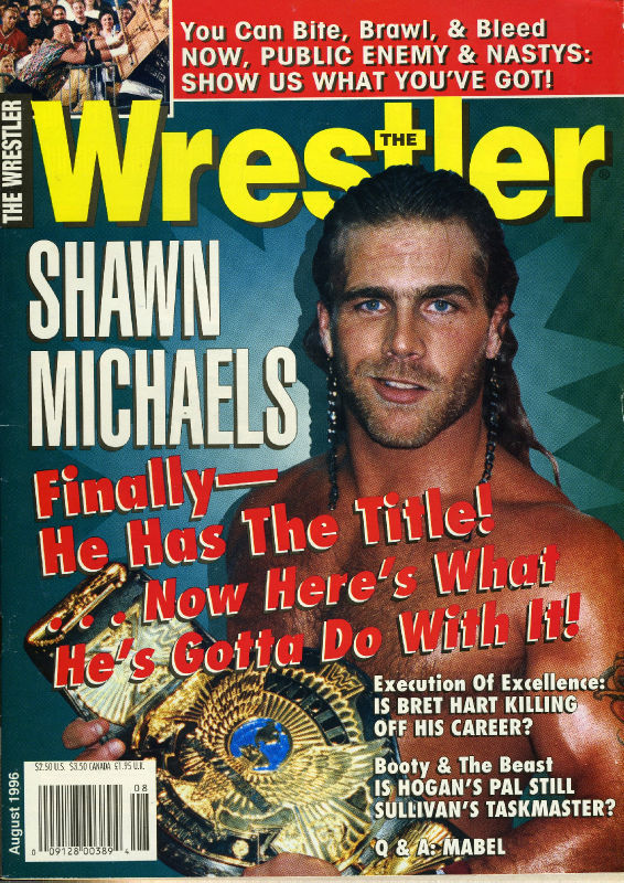 The Wrestler August 1996 Magazine PWcatalog