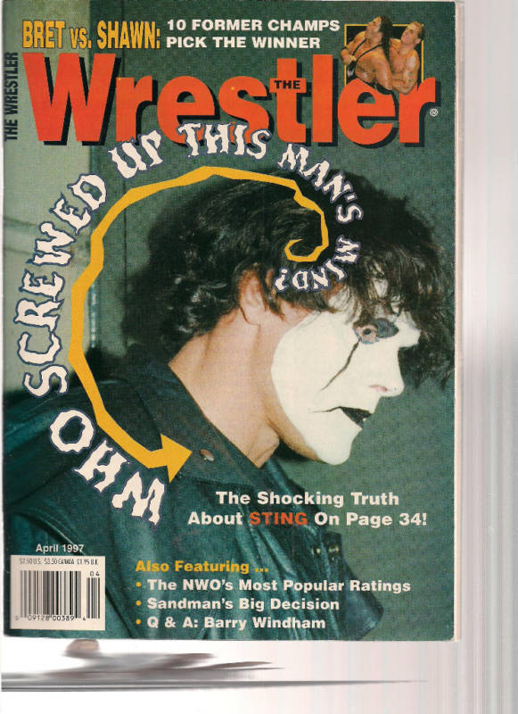 The Wrestler April 1997 Magazine PWcatalog