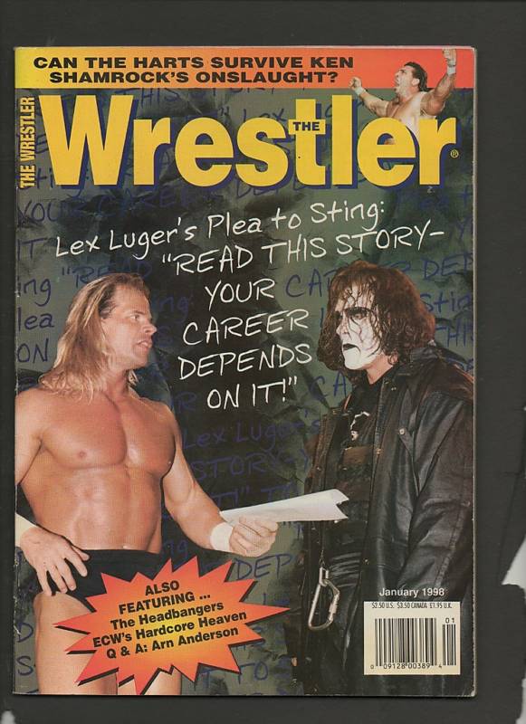 The Wrestler January 1998 Magazine PWcatalog