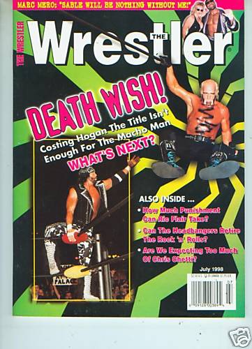 The Wrestler July 1998 Magazine PWcatalog