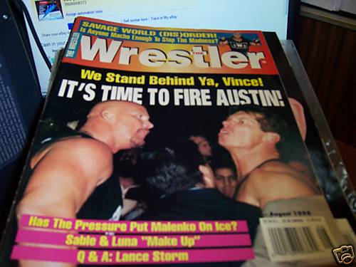 The Wrestler August 1998 Magazine PWcatalog