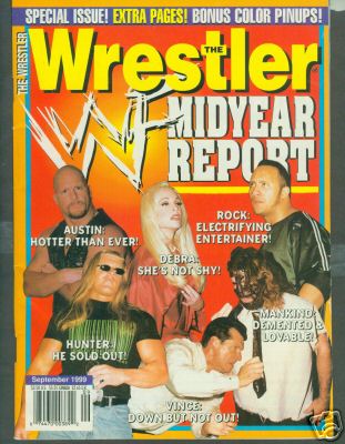 The Wrestler September 1999 Magazine PWcatalog