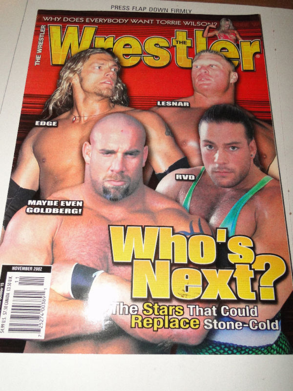 The Wrestler November 2002 Magazine PWcatalog