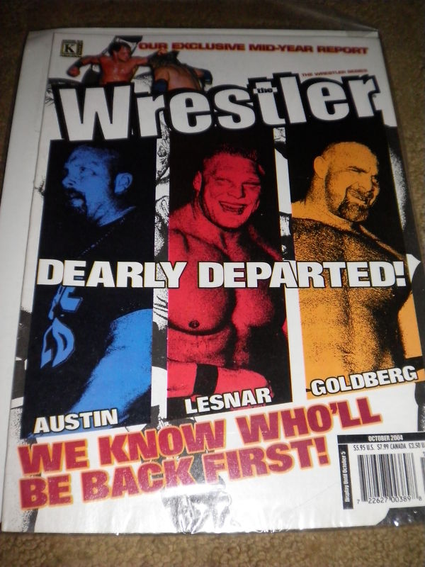 The Wrestler October 2004 Magazine PWcatalog