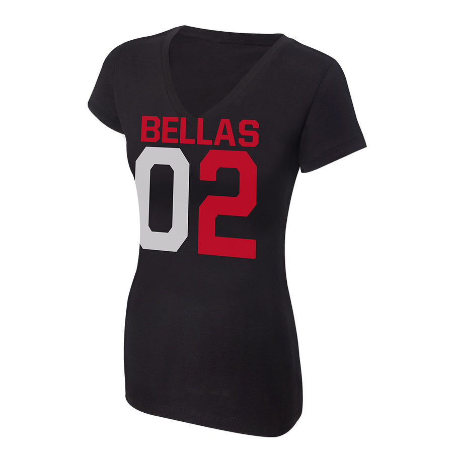 The Bella Twins We Run It, We Rule It Women's V-Neck T-Shirt Pwcatalog
