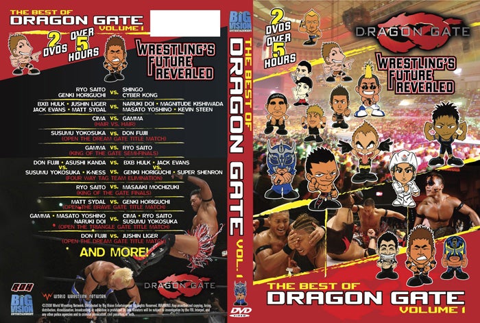 The Best of Dragon Gate Volume 1 DVDs & Videos PWcatalog