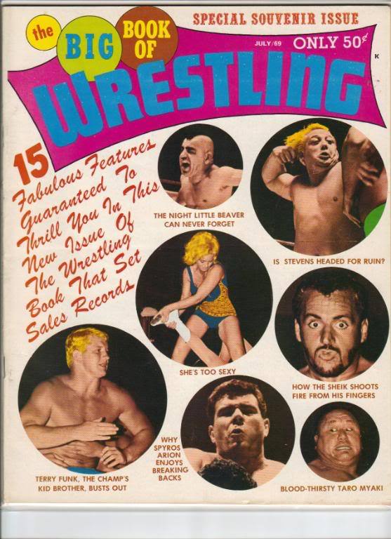The Big book of wrestling July 1969 Magazine PWcatalog